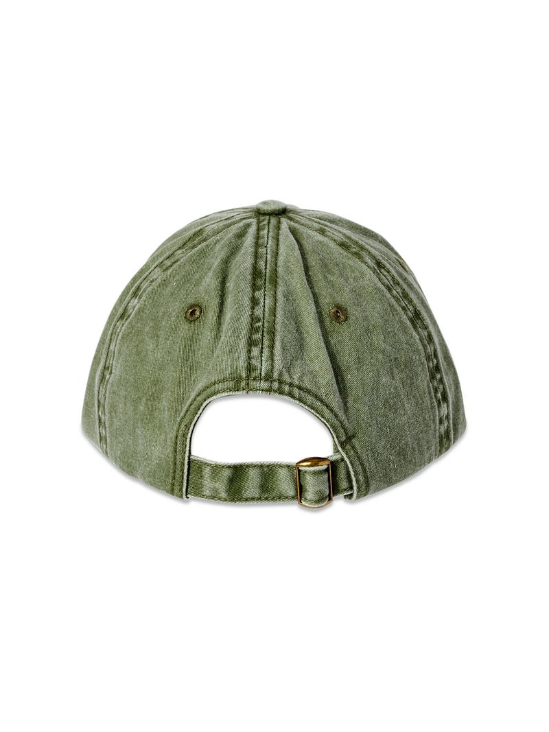 Time and Tru Women's Washed Cotton Twill Baseball Hat, Sea Turtle | Walmart (US)