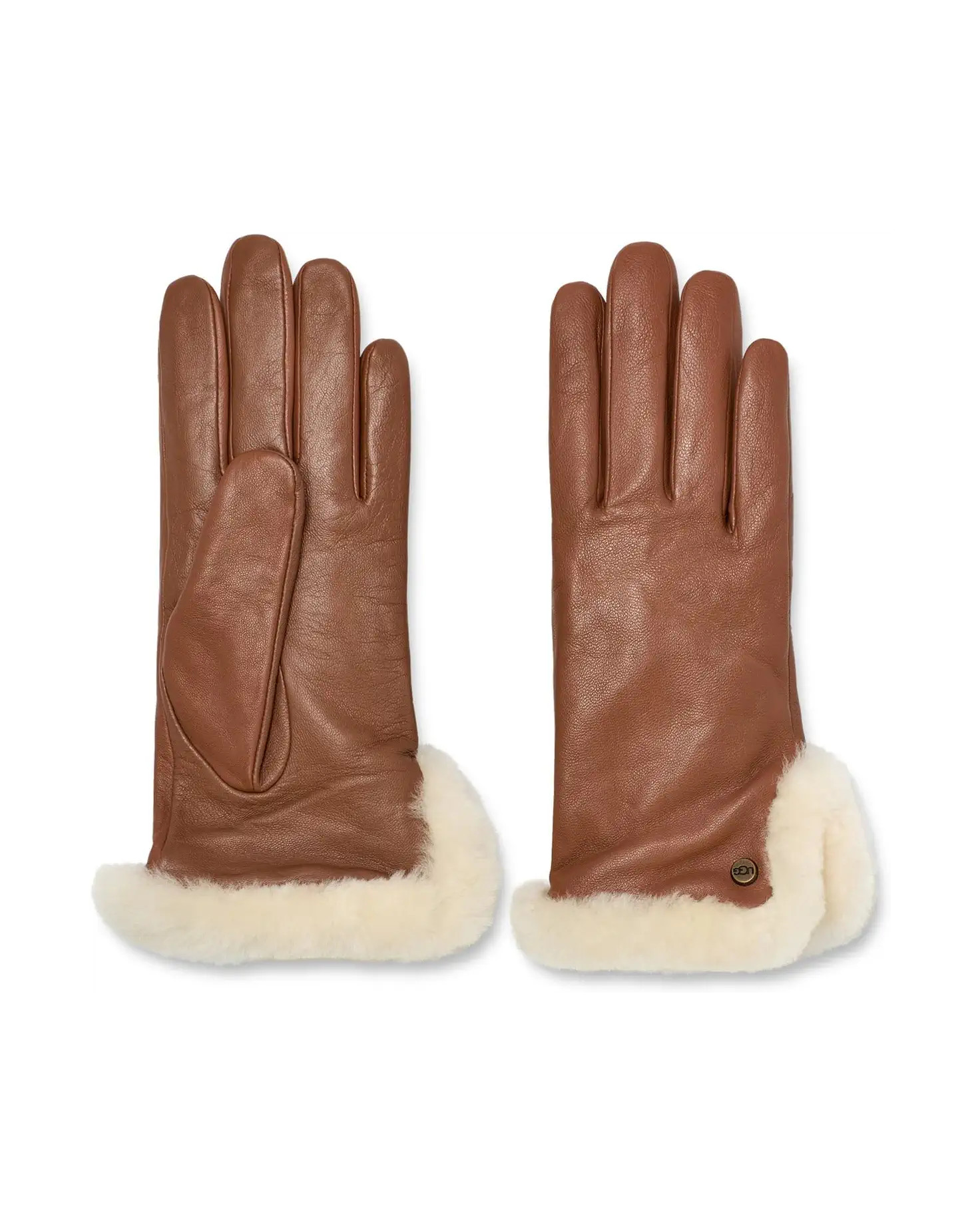 UGG Leather Sheepskin Vent Gloves with Conductive Tech Palm | Zappos