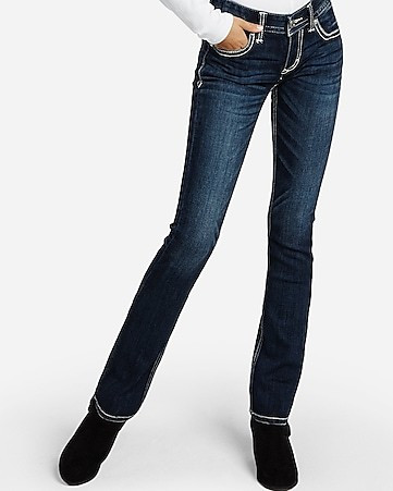 low rise thick stitch jean leggings | Express