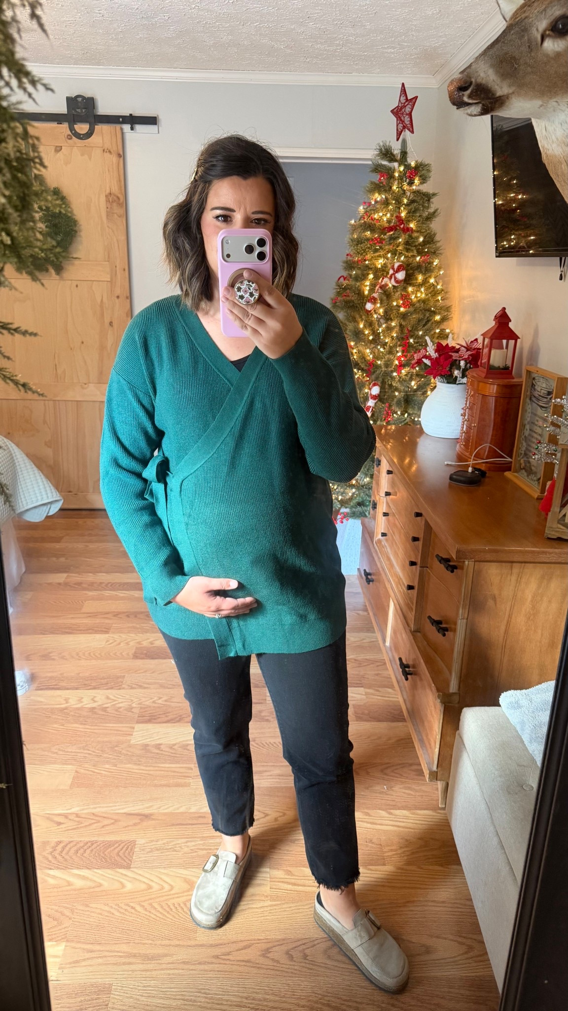 Obsessed with this sweater from Ingrid and Isabel maternity. The color is gorgeous! Would be perfect for nursing too!

#LTKmomlife #LTKMidsize #LTKBump