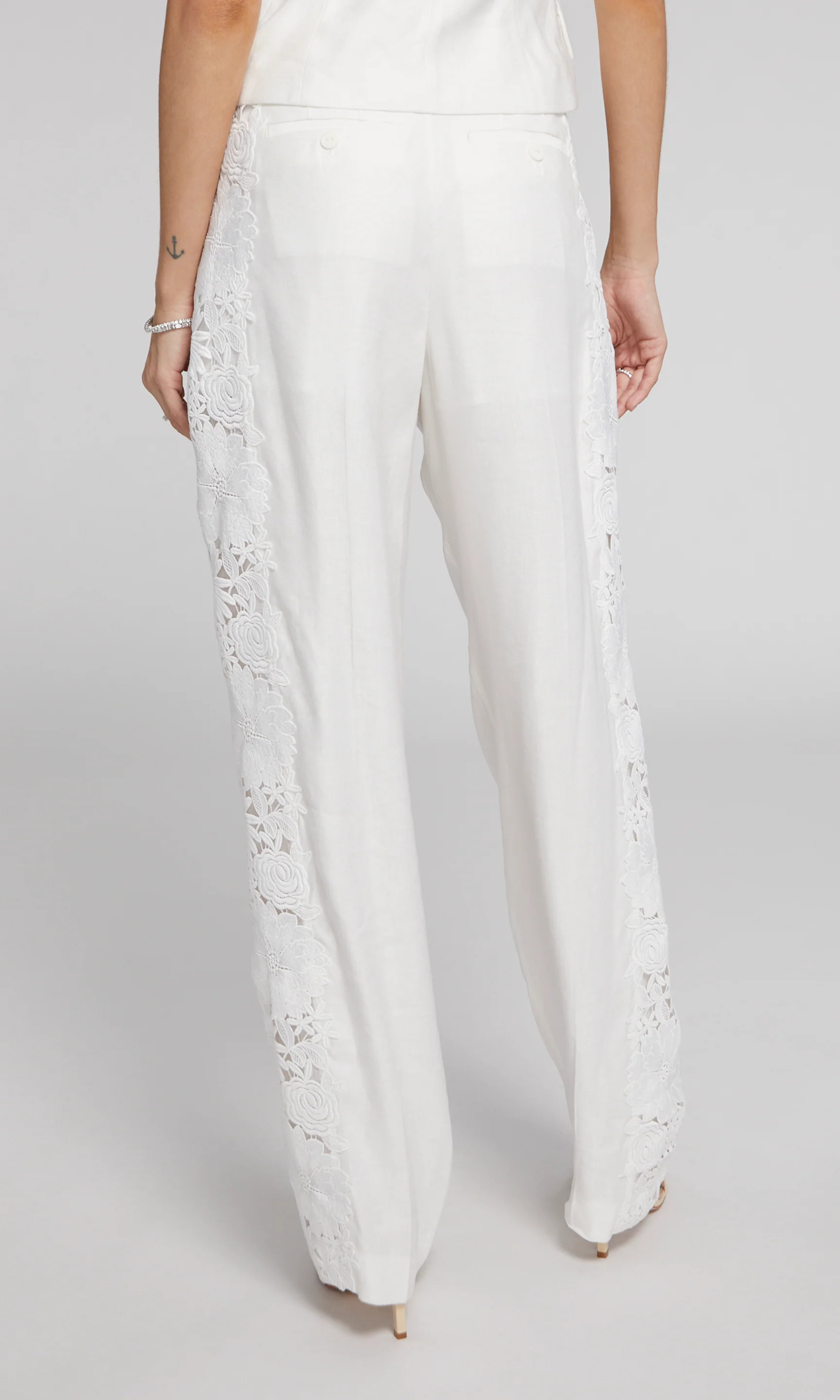 Lara Lace Combo Pants | Generation Love