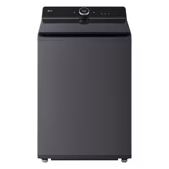 LG 5.5-cu ft High Efficiency Impeller Smart Top-Load Washer (Matte Black) ENERGY STAR | Lowe's