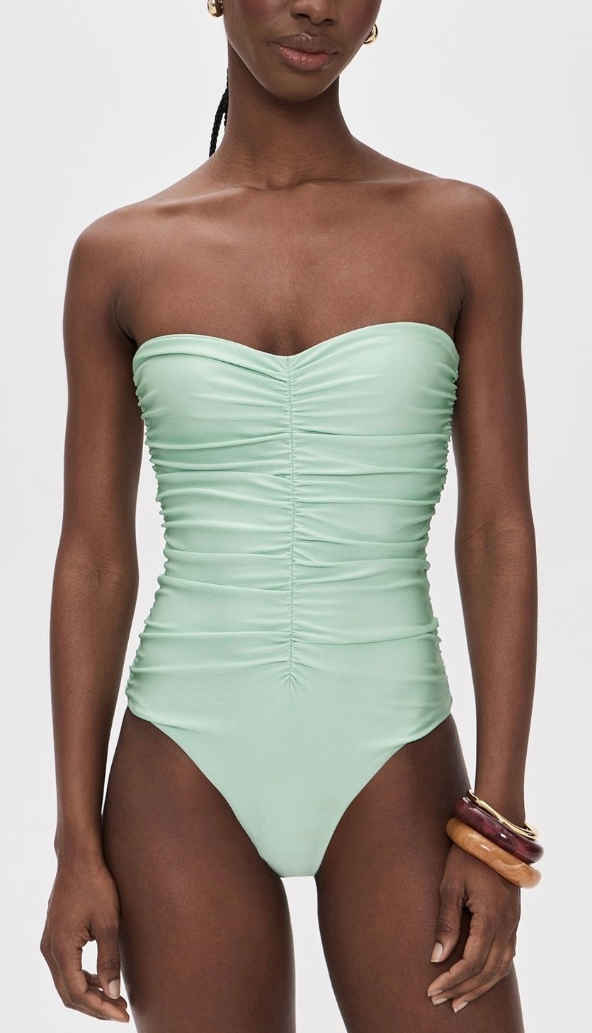 Loving the color of this swimsuit! 

#LTKootd #LTKSeasonal #LTKgrwm