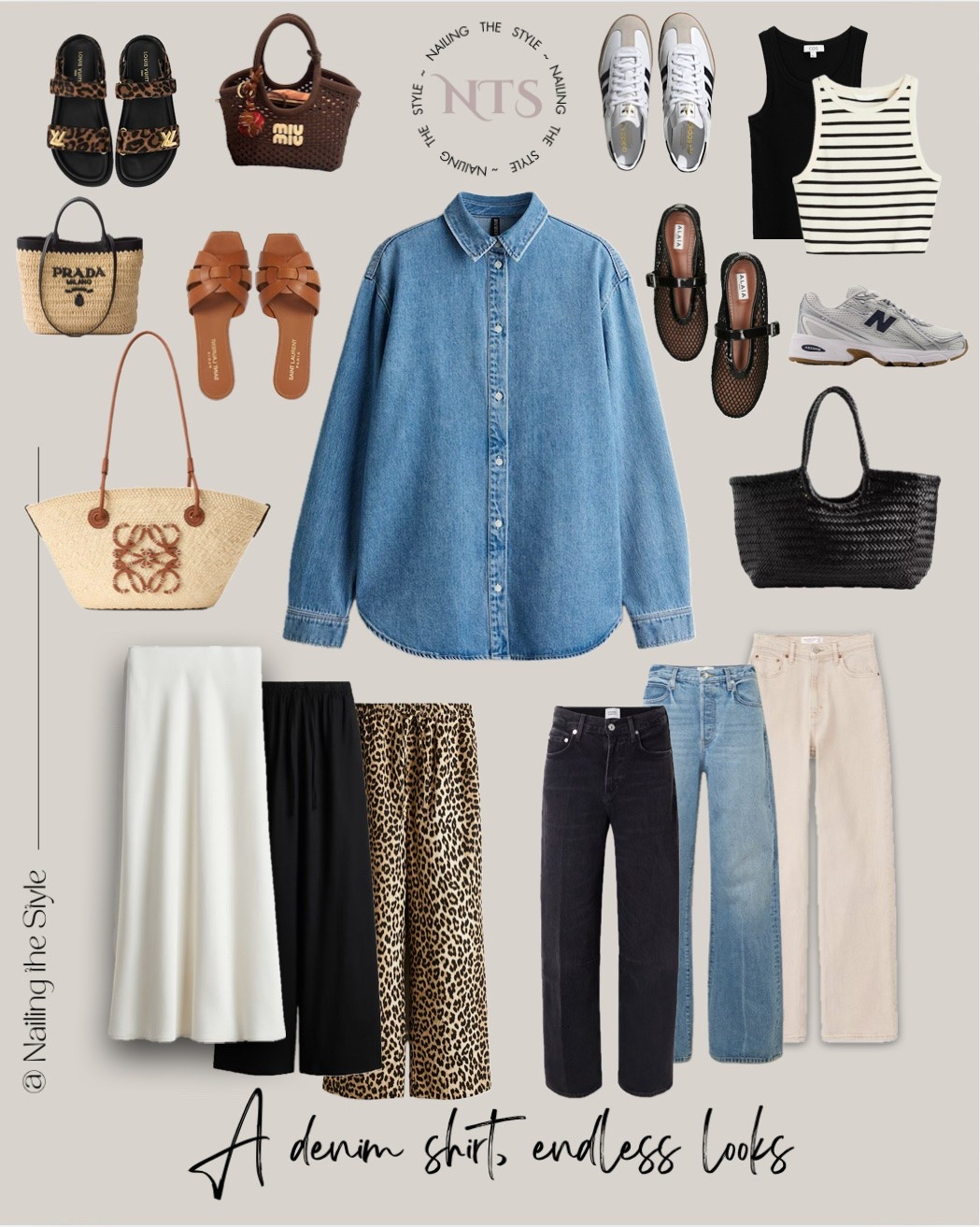 ✨One Denim Shirt, endless looks✨

#LTKspring #LTKsummer #LTKstyletip
