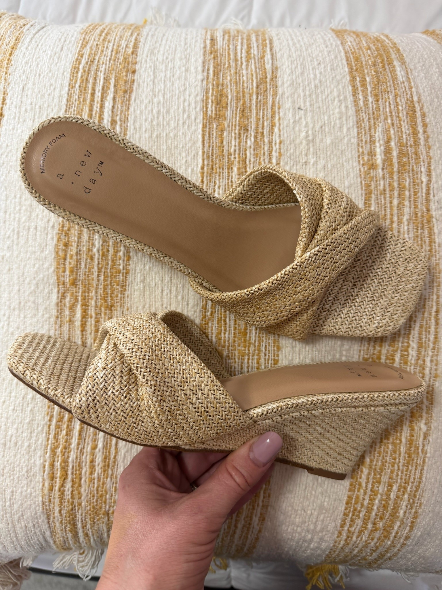 My favorite neutral wedge for the summer is 30% off right now! @Target Wear them with shorts, pants, dresses, skirts, etc!

#LTKOver40 #LTKootd #LTKWorkwear