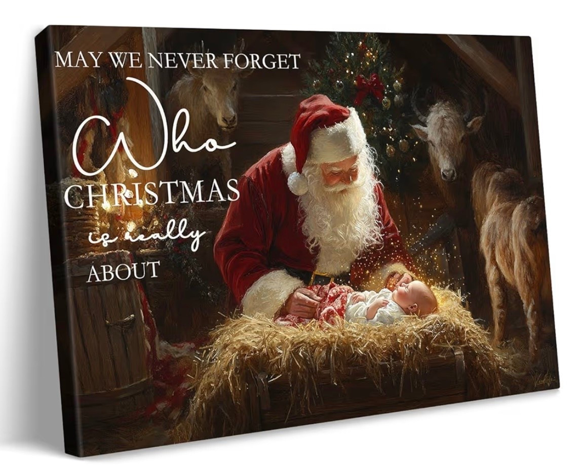 May we never forget the true meaning of Christmas 🎄 

#LTKHoliday #LTKSeasonal #LTKHome