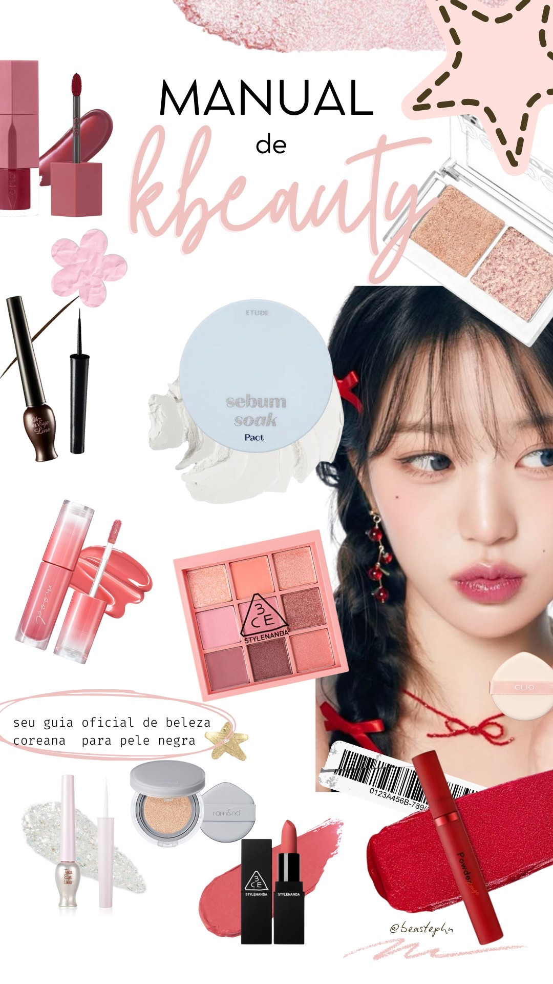 Quer usar maquiagem no estilo coreana, mas não sabe quais produtos funcionam na pele negra? Vem que eu te conto! 

kbeauty/ korean makeup / maquiagem coreana / make coreana 

 

#LTKbrasil #LTKbeleza