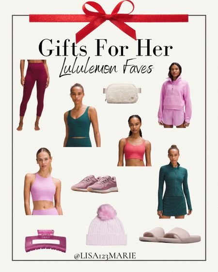 Lululemon gifts for her. Gifts for wife. Gifts for best friend. Gifts for sister-in-law. Gift ideas for her. 

#LTKGiftGuide #LTKHoliday #LTKfindsunder100