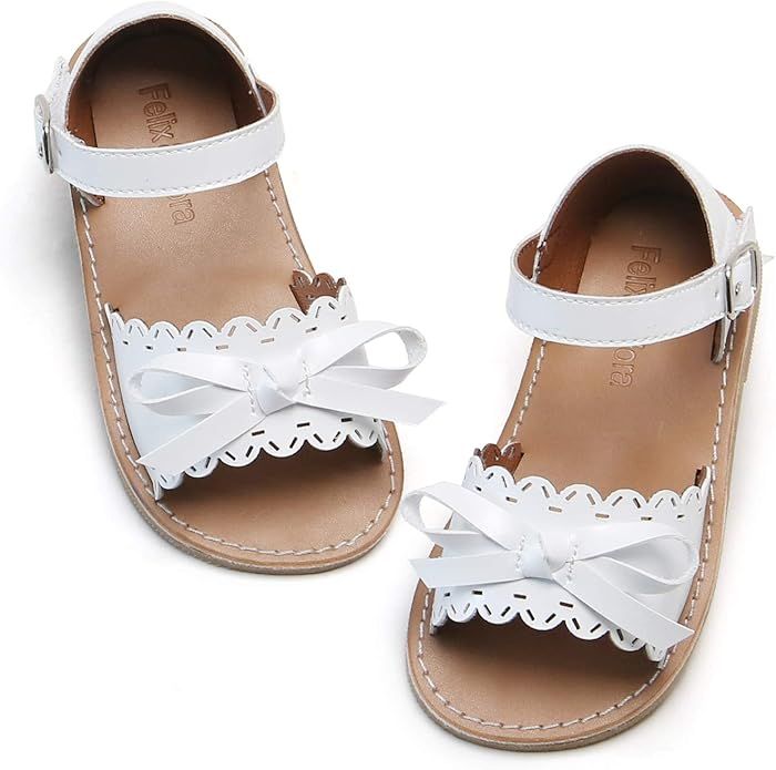 Girls Sandals Open Toe Summer Wedding School (Toddler/Little Kid/Big Kid) | Amazon (US)