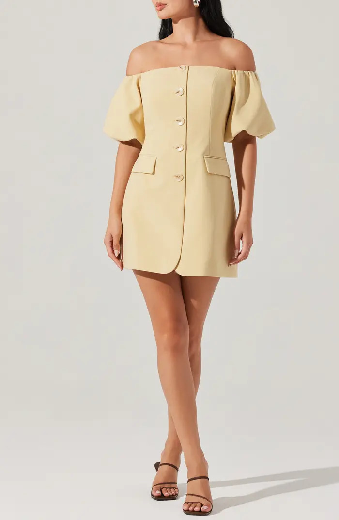 Biviana Strapless Minidress | Nordstrom