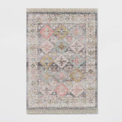 5'x7' Monarch Geometric Tile Printed Persian Style Rug - Opalhouse™ | Target