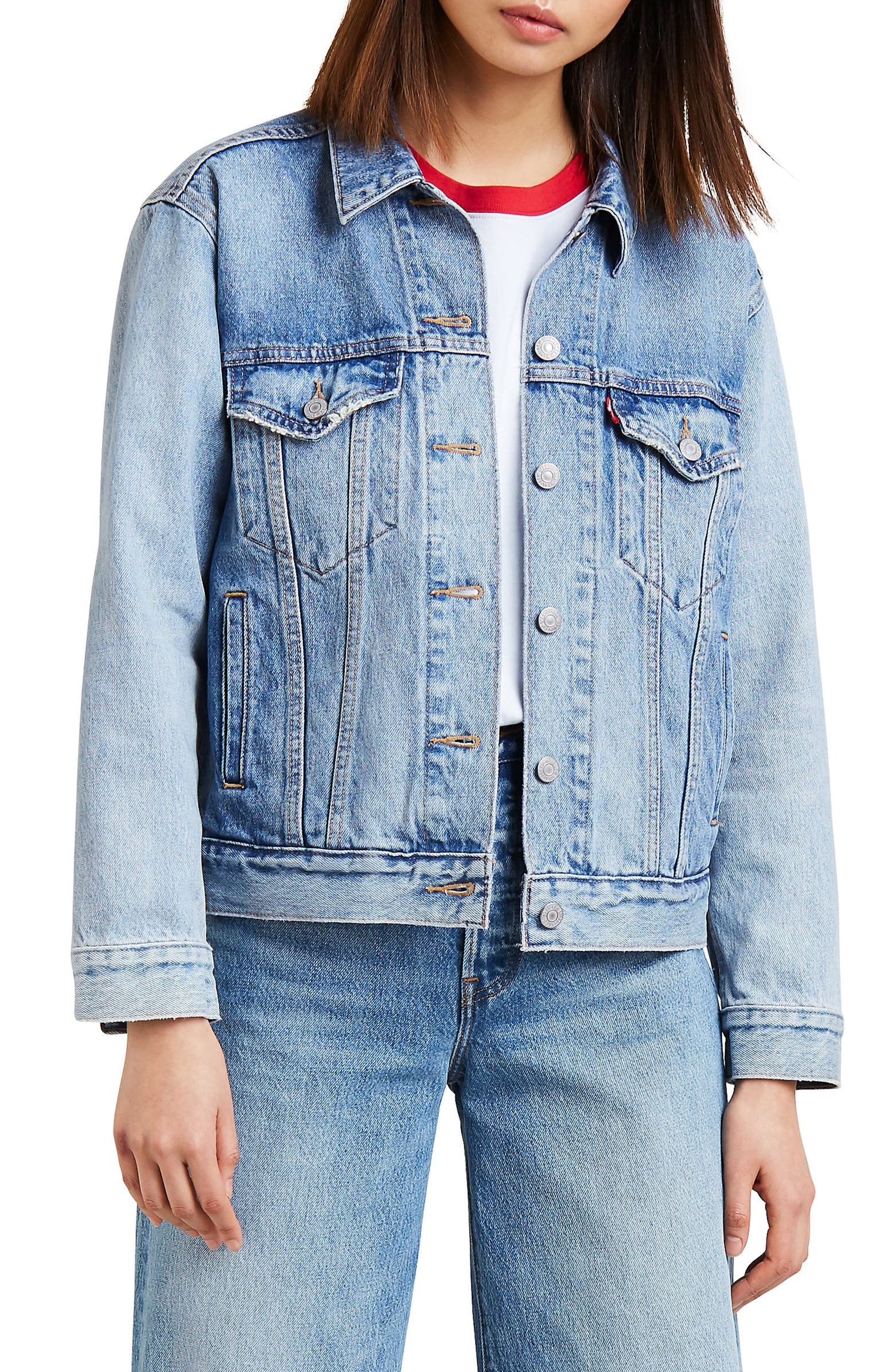 Ex-Boyfriend Denim Trucker Jacket | Nordstrom