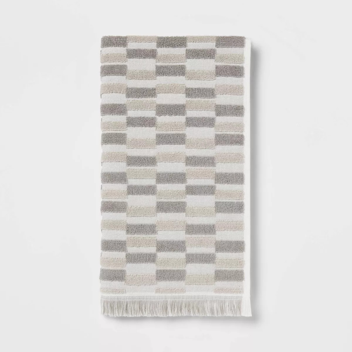 Checkerboard Towel Gray/White - Threshold™ | Target