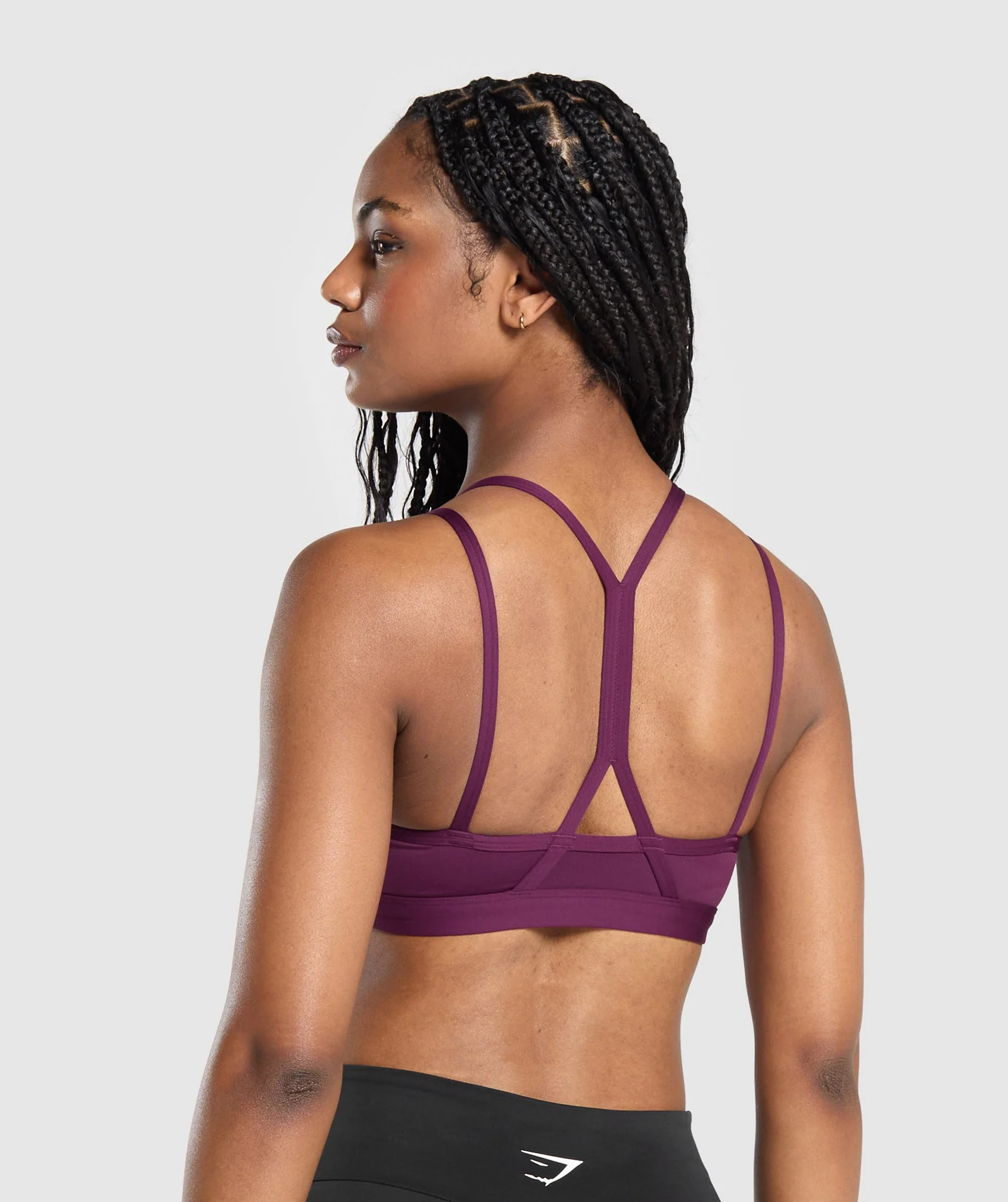 Gymshark Strap Feature Sports Bra - Magenta Purple | Gymshark US