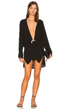 PQ Millie Tie Cover Up in Midnight from Revolve.com | Revolve Clothing (Global)