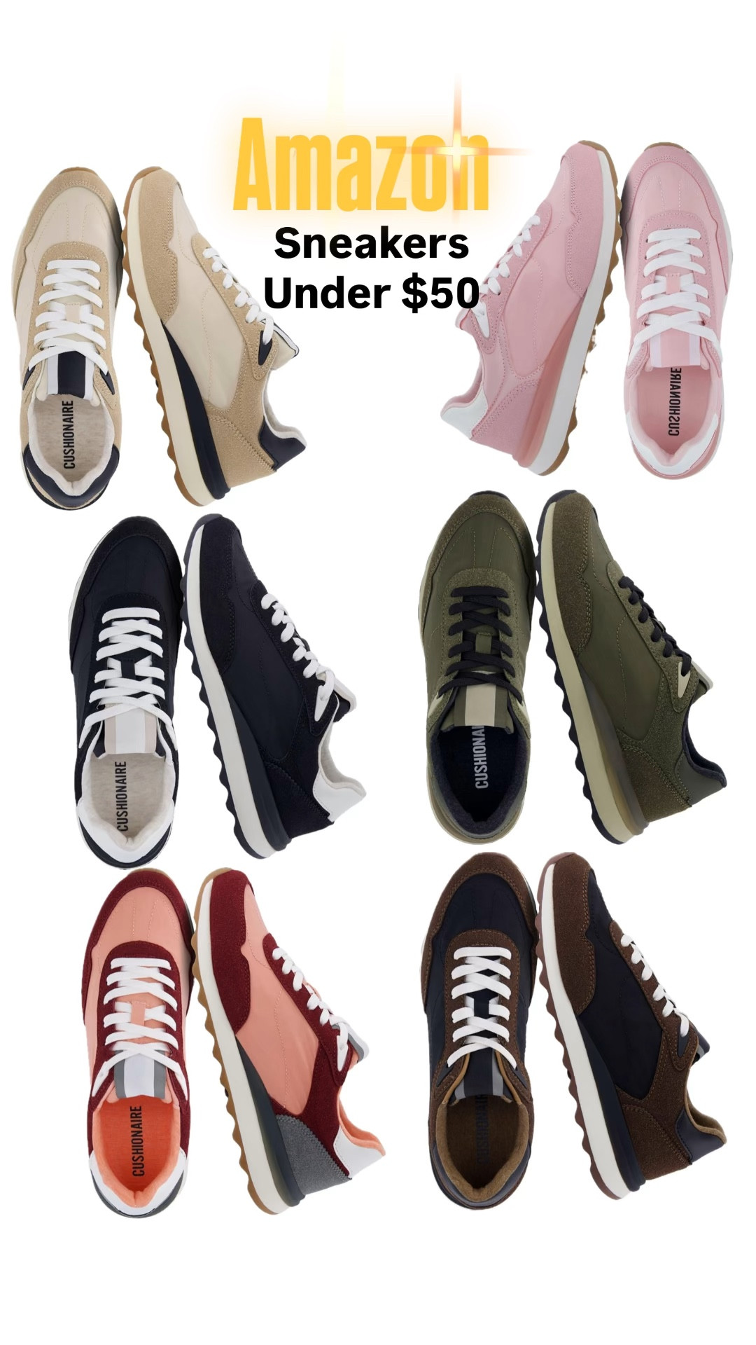 Comfortable sneakers under $50 at Amazon, Wide Widths Available✨


#LTKSaleAlert #LTKSpringSale #LTKU
