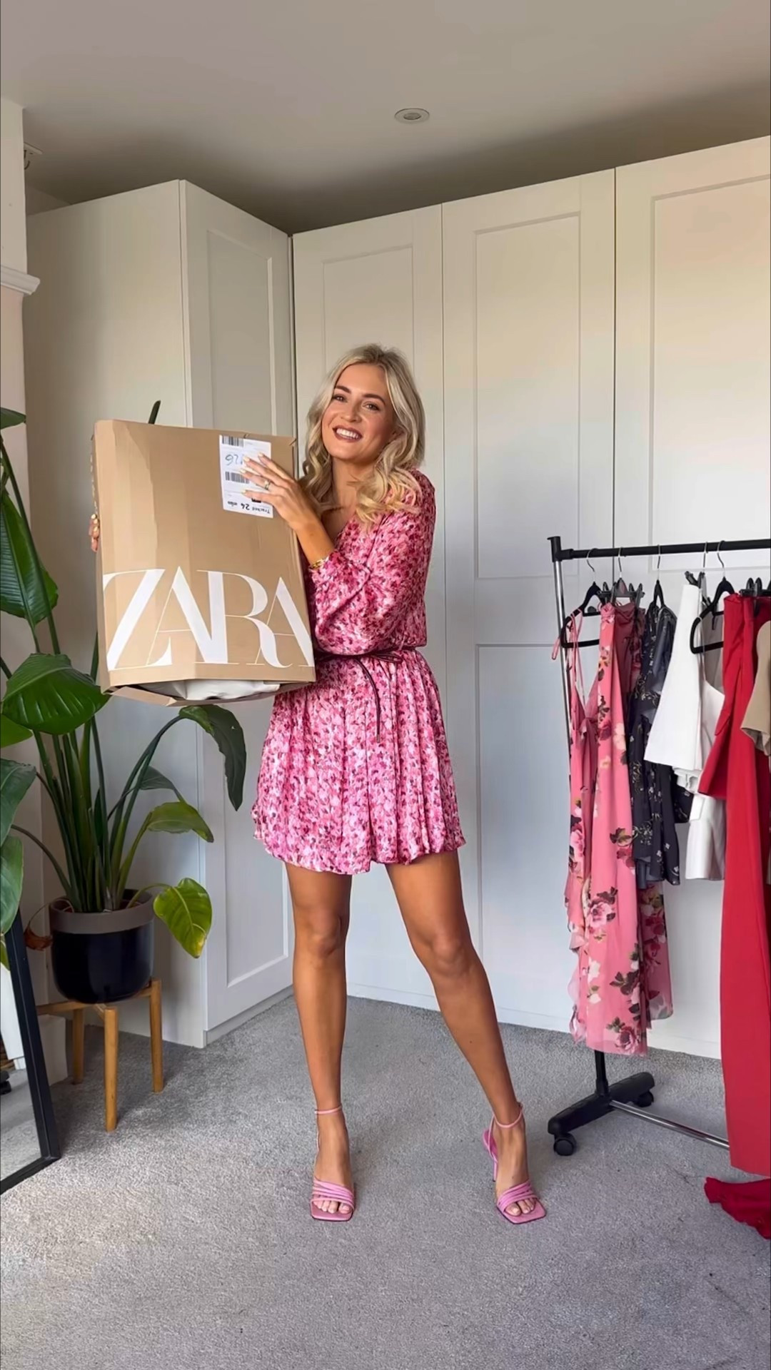 Definitely the best new in ZARA yet 😍😍😍 wearing small in everything 

Zara, pink dress, new in Zara, co ord, bridal look, Zara 2025, spring outfits, summer outfits, wedding guest 
