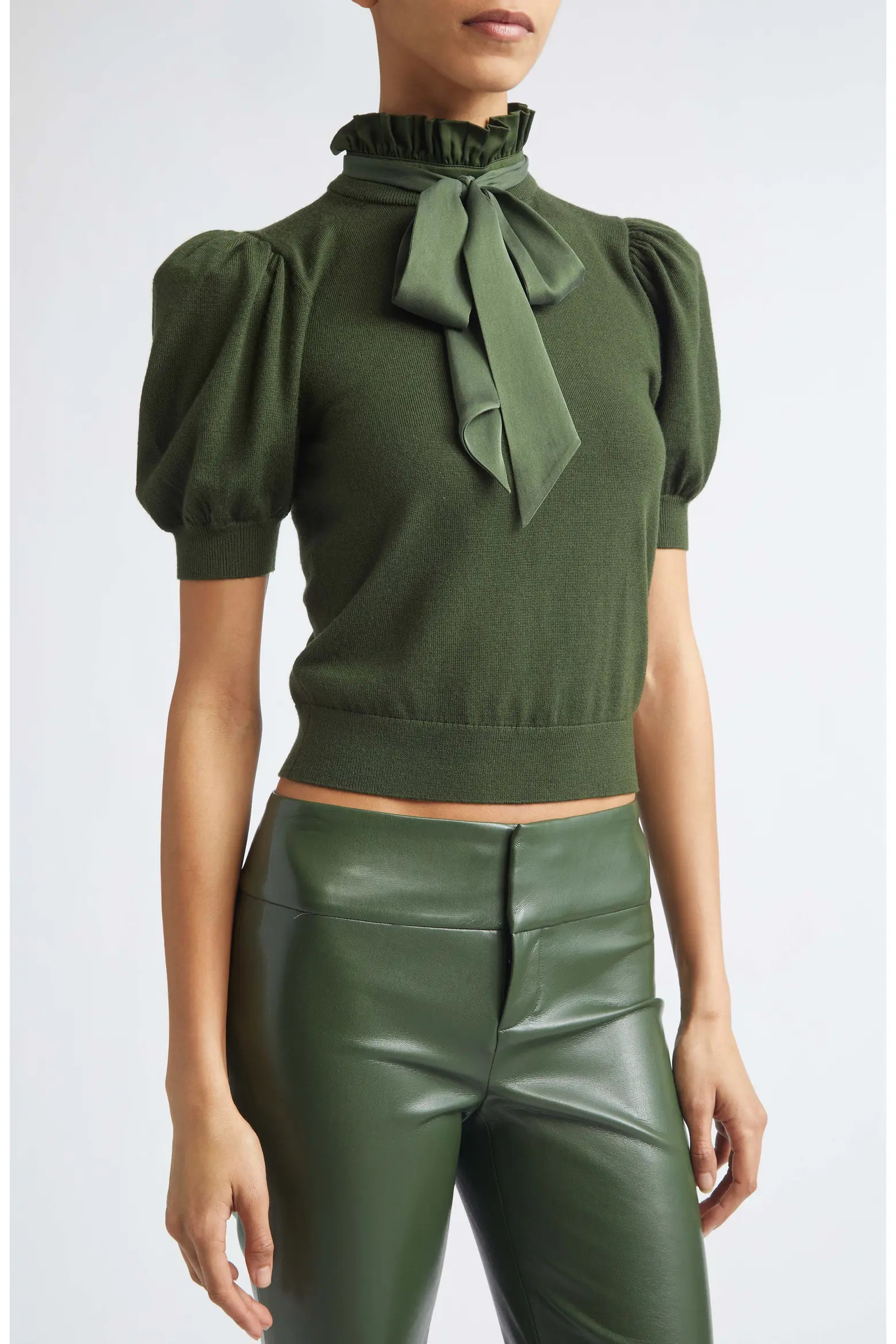 Chase Puff Sleeve Stretch Wool Sweater (Women) | Nordstrom | Nordstrom