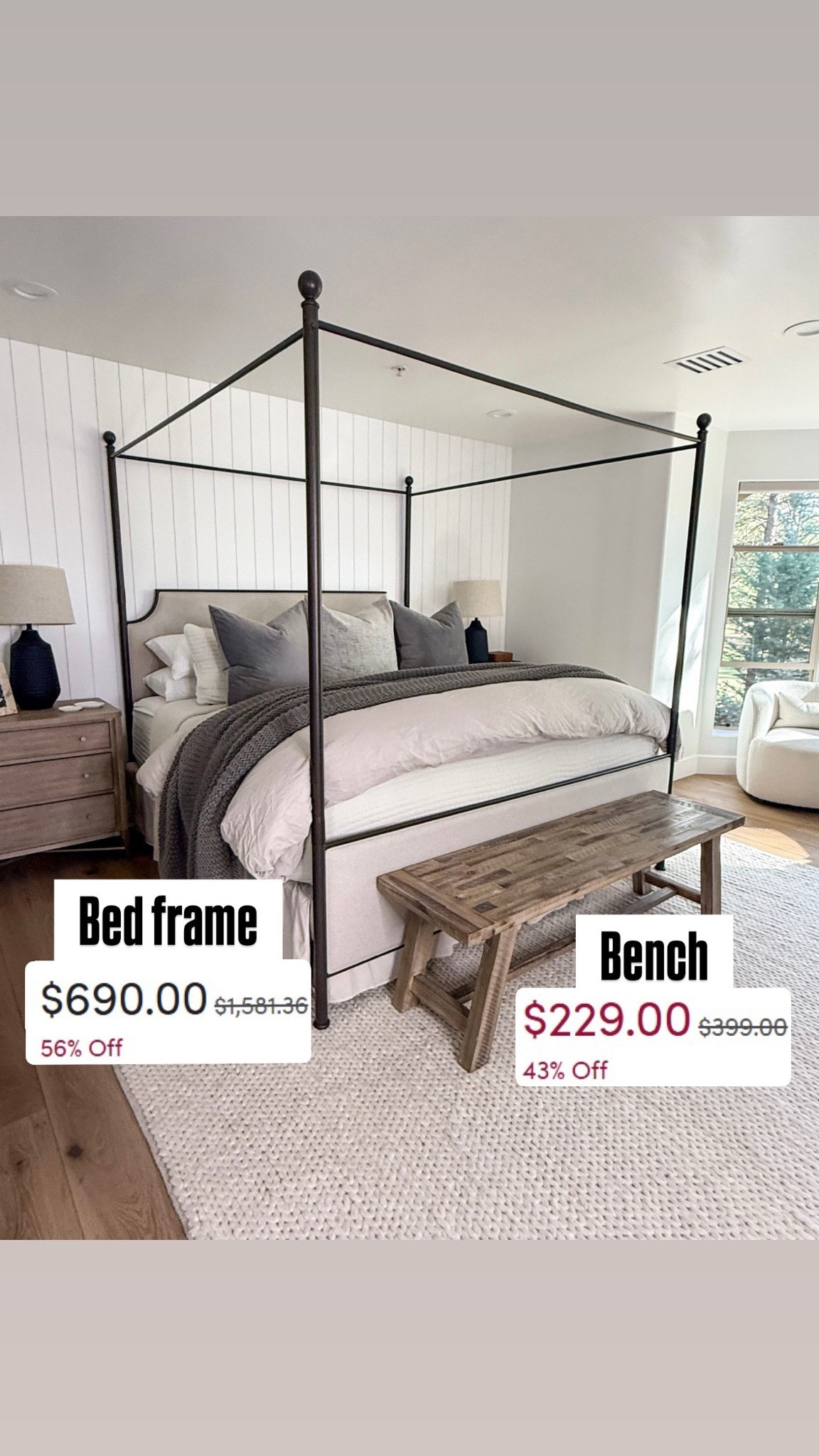 My bedroom furniture is all from Wayfair and I’ll link what you don’t see in this photo. 
Bedroom decor
Neutral home decor 
#LTKStyleTip #LTKHome
#LTKOver40 #LTKmomlife

#LTKSaleAlert