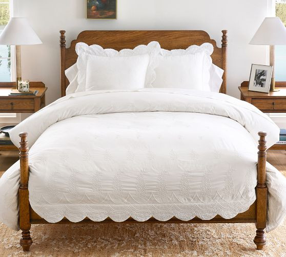 Heirloom Embroidered Duvet Cover | Pottery Barn (US)