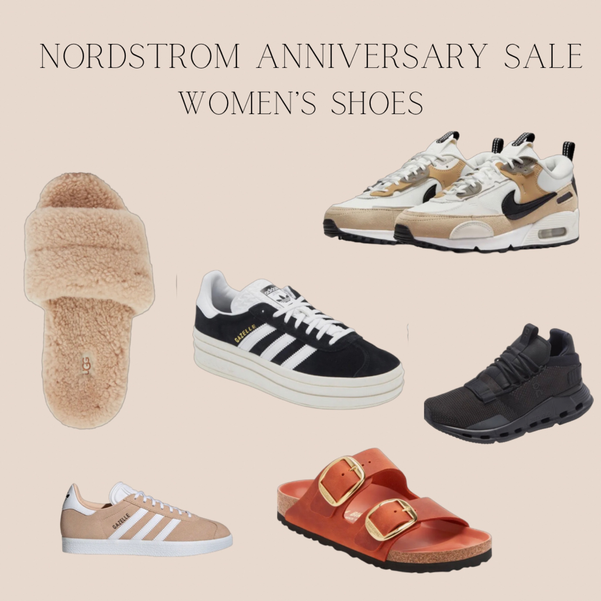 Nordstrom Anniversary Sale // Women’s Shoes // Addidas // Ugg // Nike // On Cloud // Bierkenstock

#LTKxNSale #LTKSummerSales #LTKShoeCrush