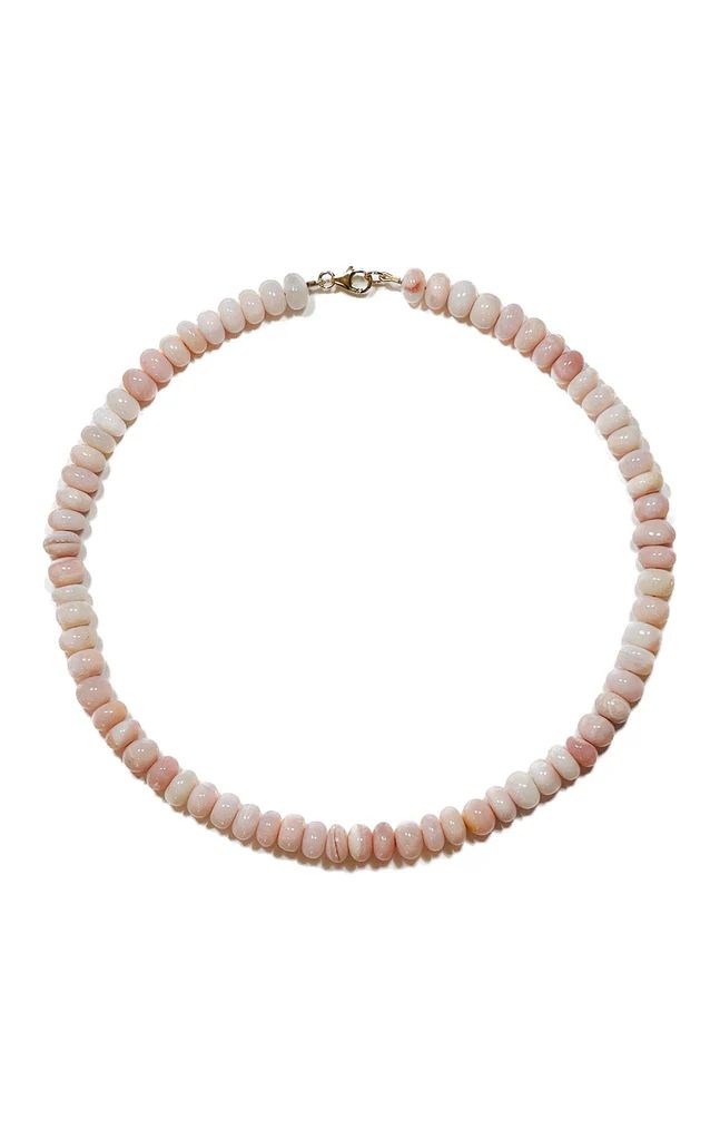 Candy Necklace in Smooth Pink Opal | Marysia Swim