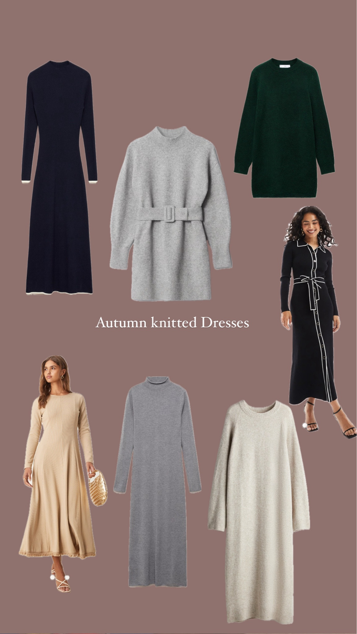 Autumn knit dresses 

#LTKautumn #LTKstyletip #LTKuk