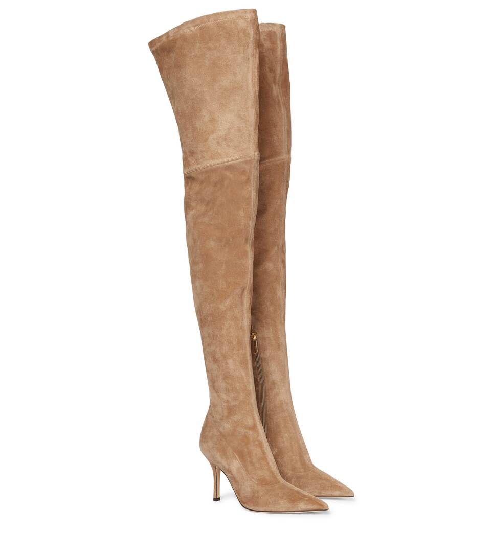 Mama over-the-knee suede boots | Mytheresa (INTL)