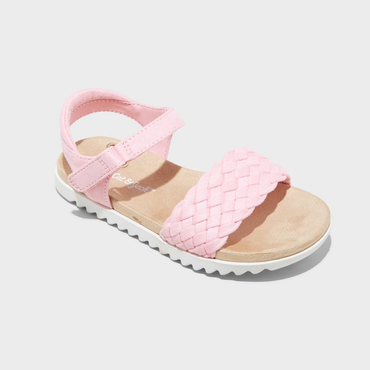 Toddler Maddie Footbed Sandals - Cat & Jack™ Pink 7T | Target