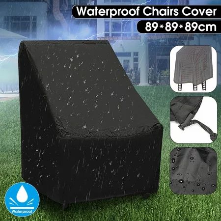 Outdoor Patio Furniture Covers Waterproof Chair Dust Rain Cover Outdoor Garden Patio Furniture Pr... | Walmart (US)