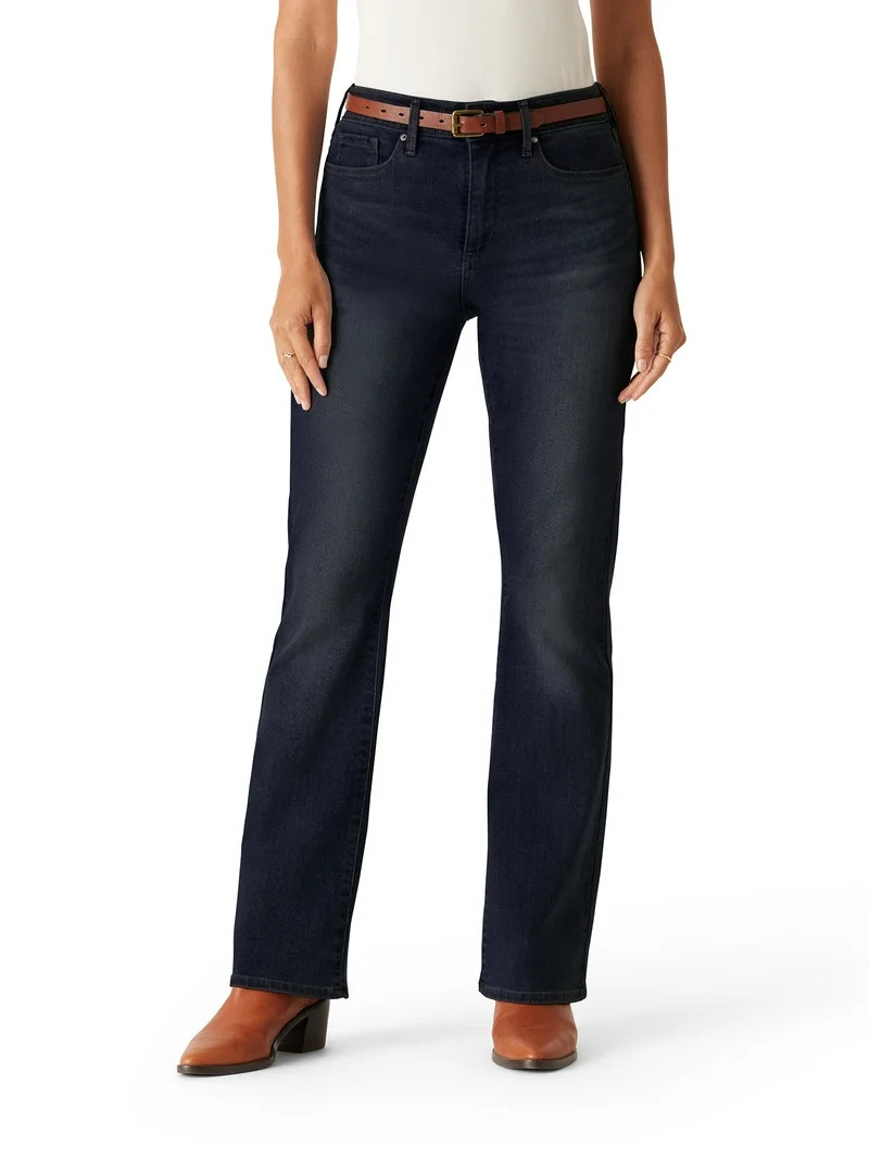 Levi Strauss Signature Women's and Women's Plus Mid Rise Slimming Bootcut Jeans, 29.5", 31.5” a... | Walmart (US)