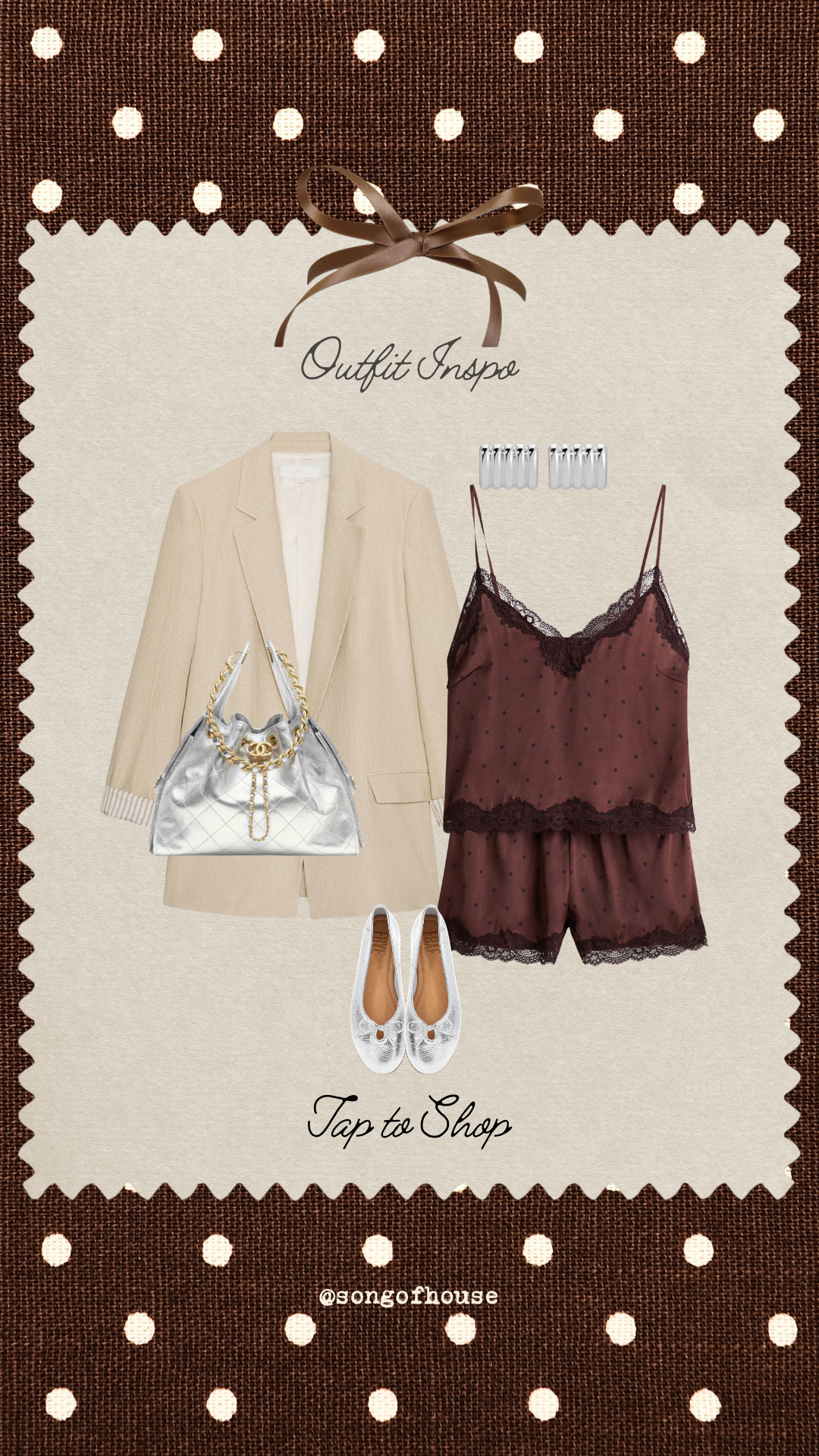 Polka Dots + Silver Spring / Summer Outfit Info 

 #LTKootd #LTKSeasonal #LTKOver40