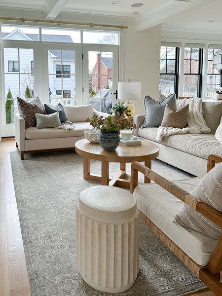 Neutral, living room, sofa, cream, loveseat, round coffee, table, target, fines, Amazon, fines, gray area, rug, family, friendly, affordable, fines, home, decor

#LTKMostLoved #LTKhome #LTKsalealert