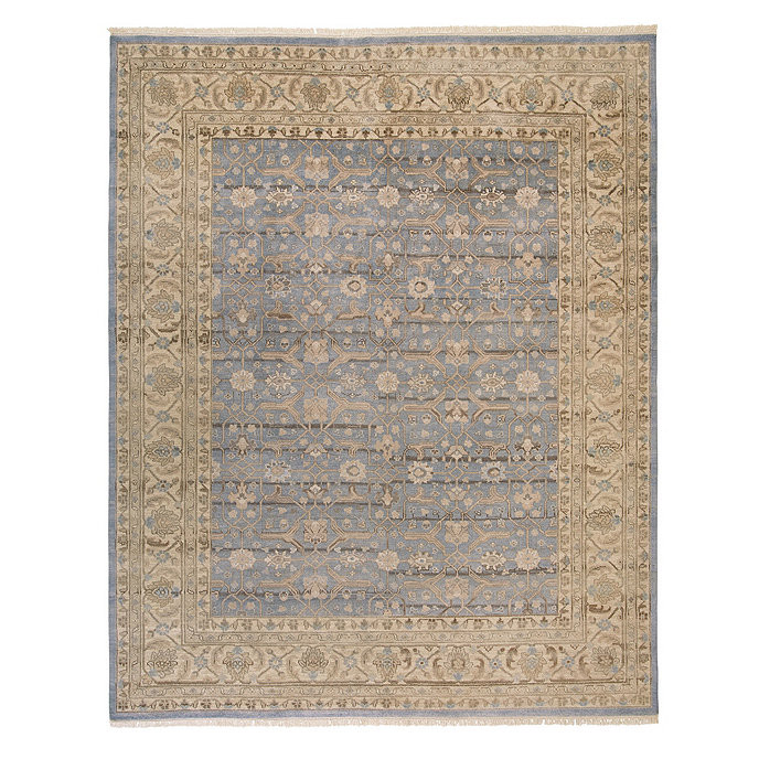 SK Virgine Wool Persian Hand Knotted Area Rug | Ballard Designs, Inc.