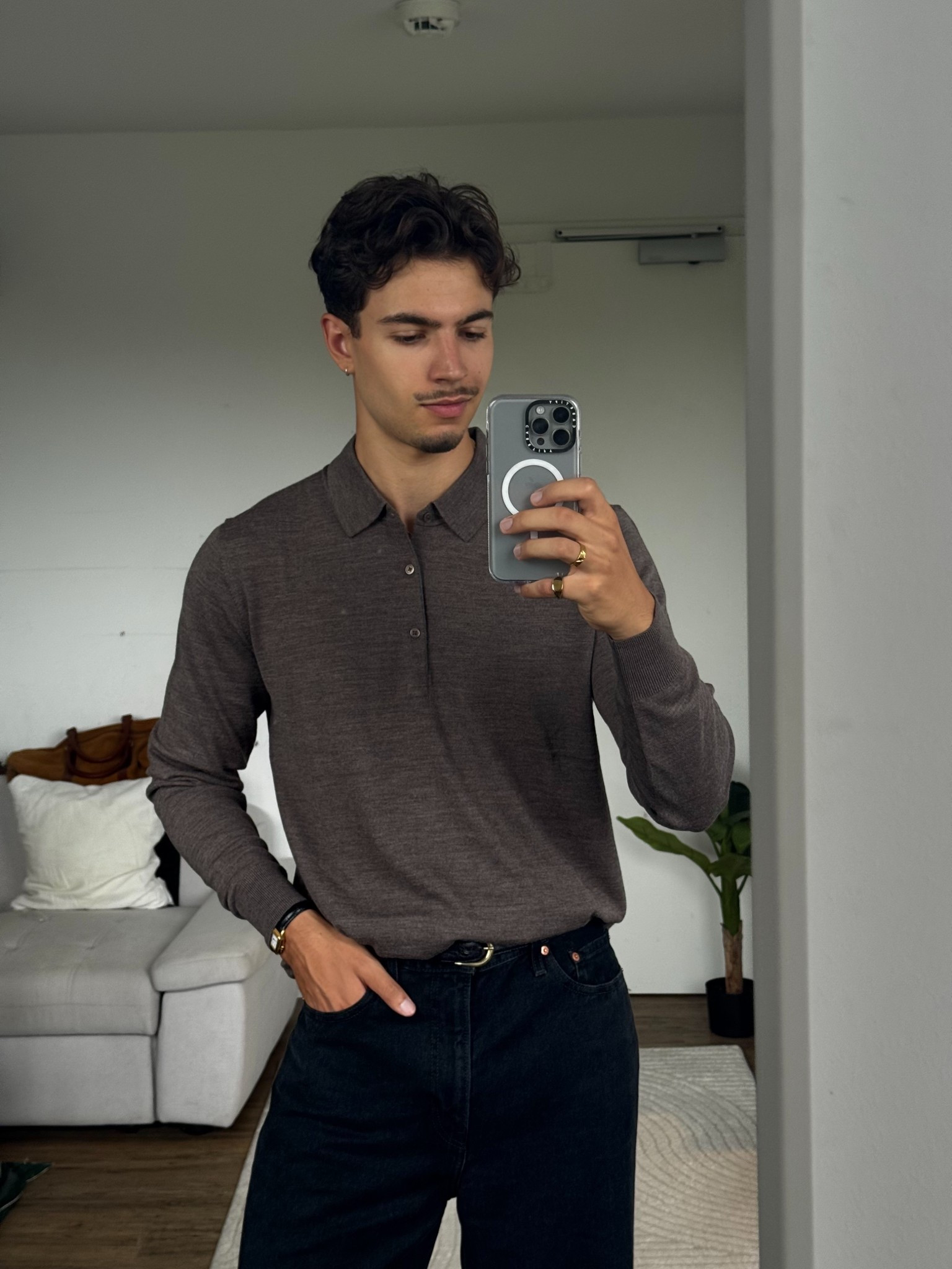 The best longsleeve polo!

#LTKSeasonal