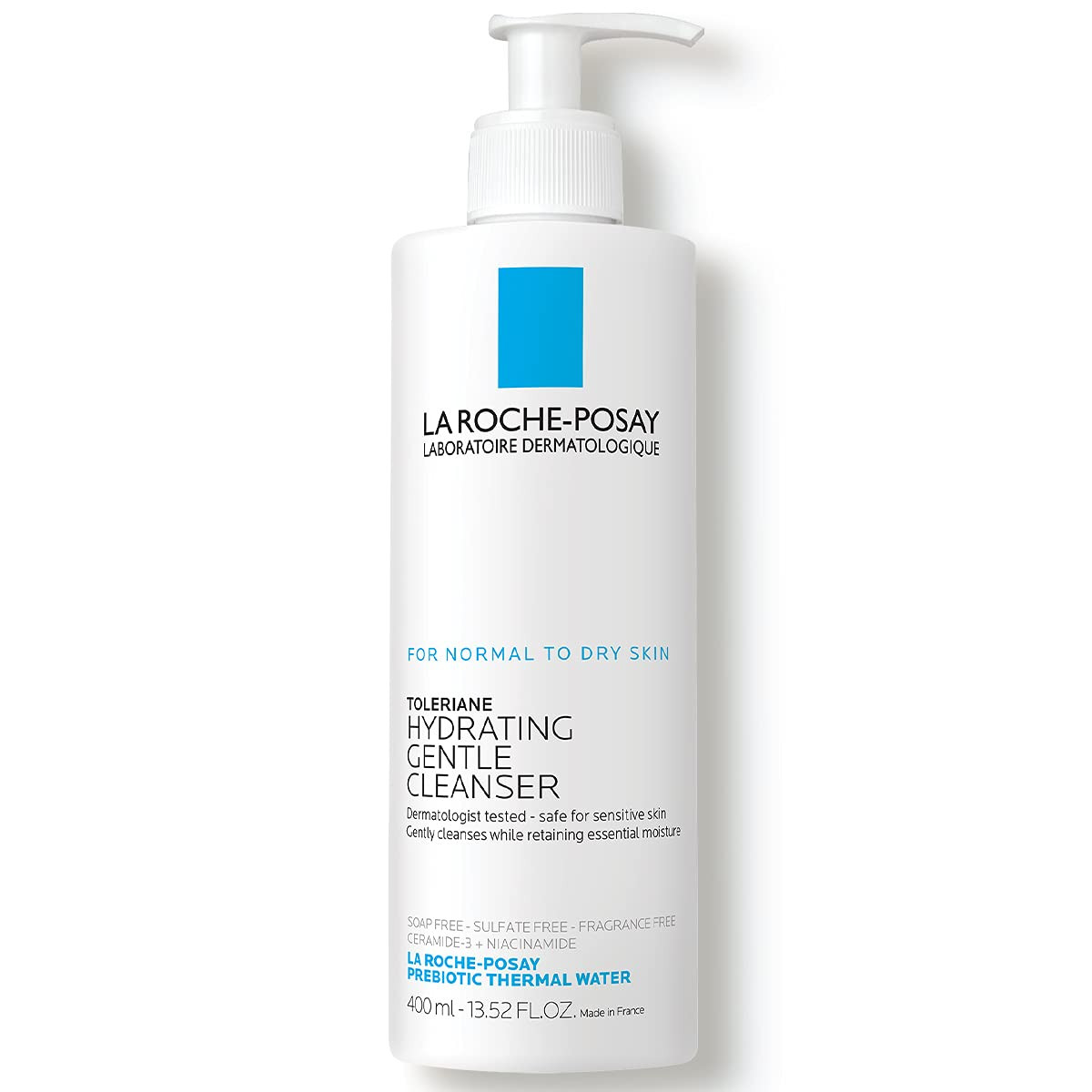 La Roche-Posay Toleriane Hydrating Gentle Face Cleanser | Hydrating Facial Cleanser With Niacinam... | Amazon (US)