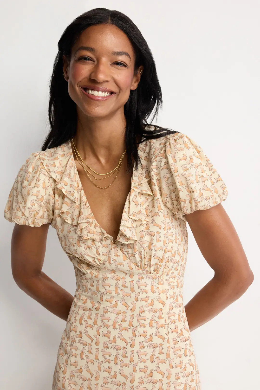 Calais Dachshund Dress | Rent the Runway