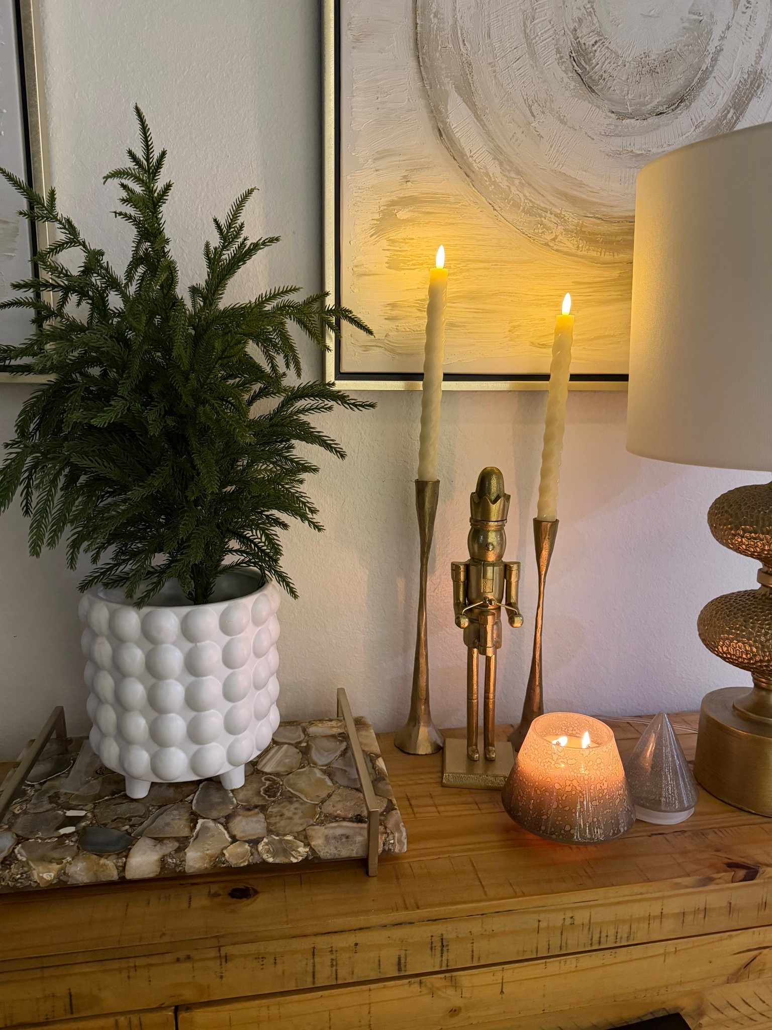 Bets Walmart candle scent for Christmas is citrus and balsam! So good and smells exactly like a Christmas tree.

#LTKHome #LTKSeasonal #LTKHoliday