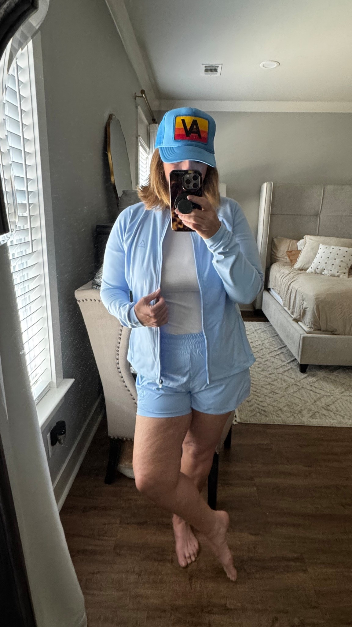 My ootd. Love this powder blue set! 

#LTKOver40 #LTKSeasonal #LTKActive