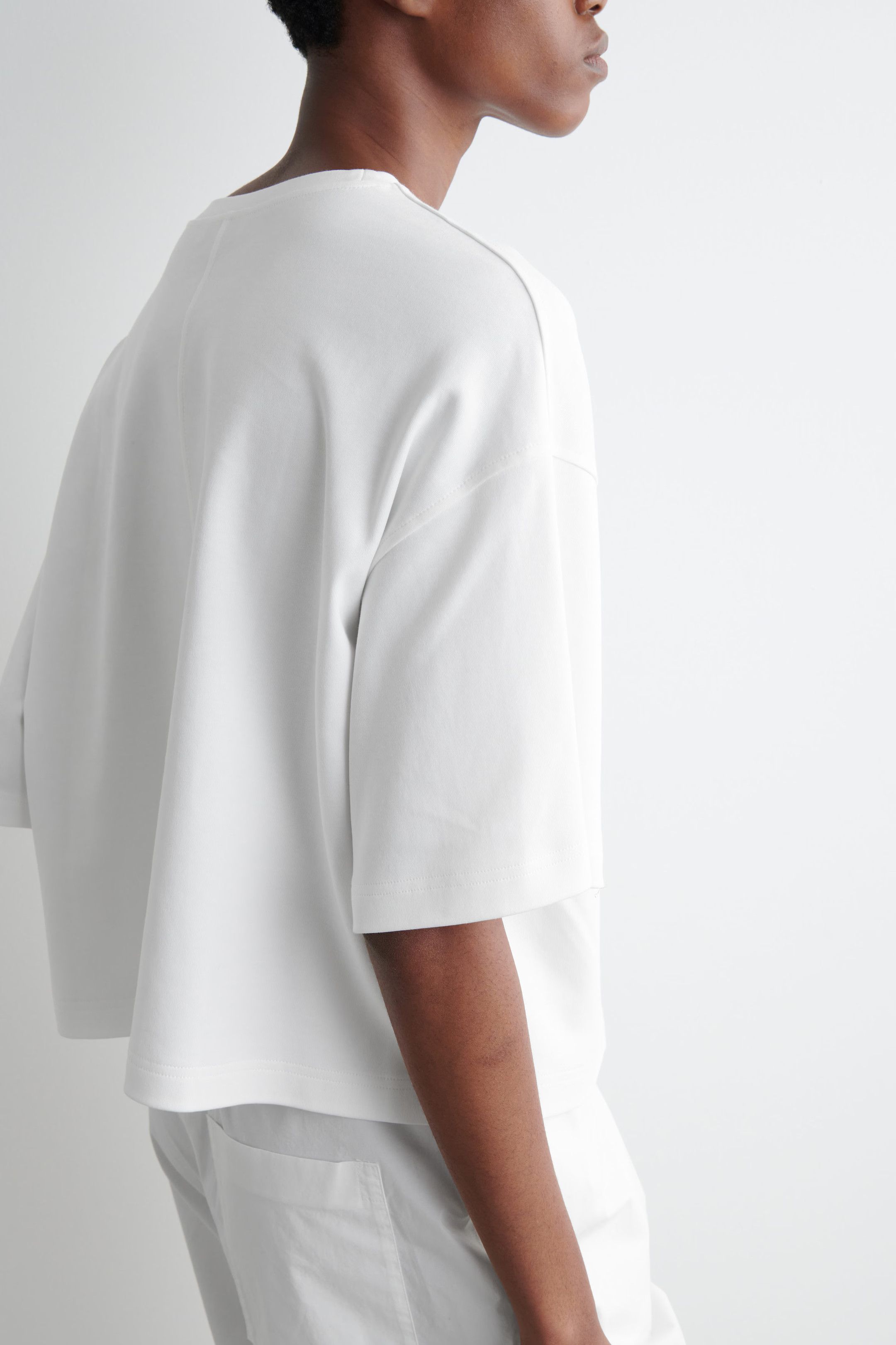 OVERSIZED BOXY T-SHIRT - WHITE | COS UK