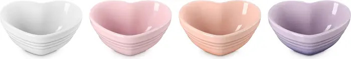 Set of 4 Stoneware Mini Heart Bowls | Nordstrom