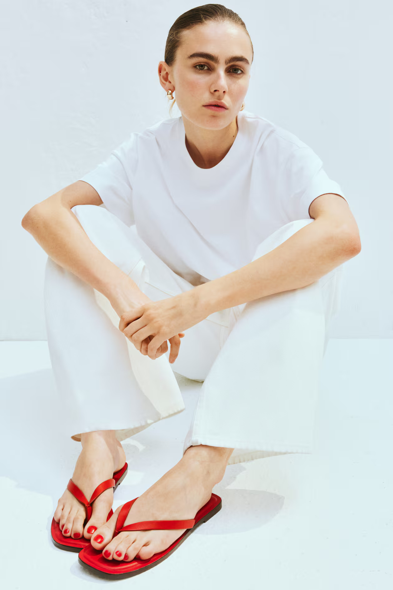 Leather flip-flops | H&M (UK, MY, IN, SG, PH, TW, HK)