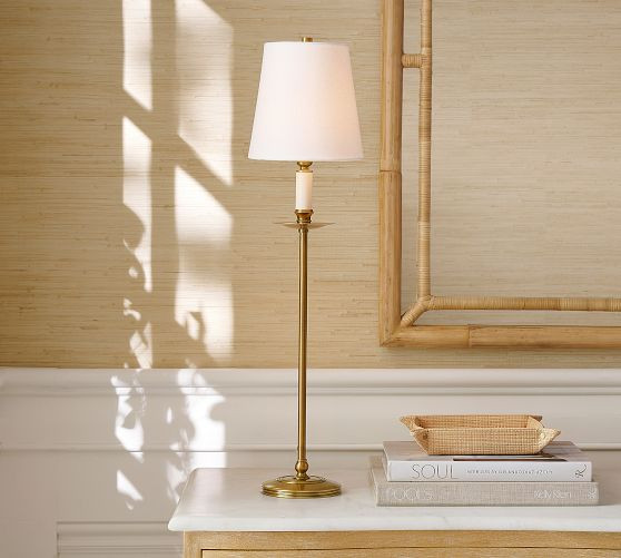 Hayden Metal Console Table Lamp (23") | Pottery Barn (US)