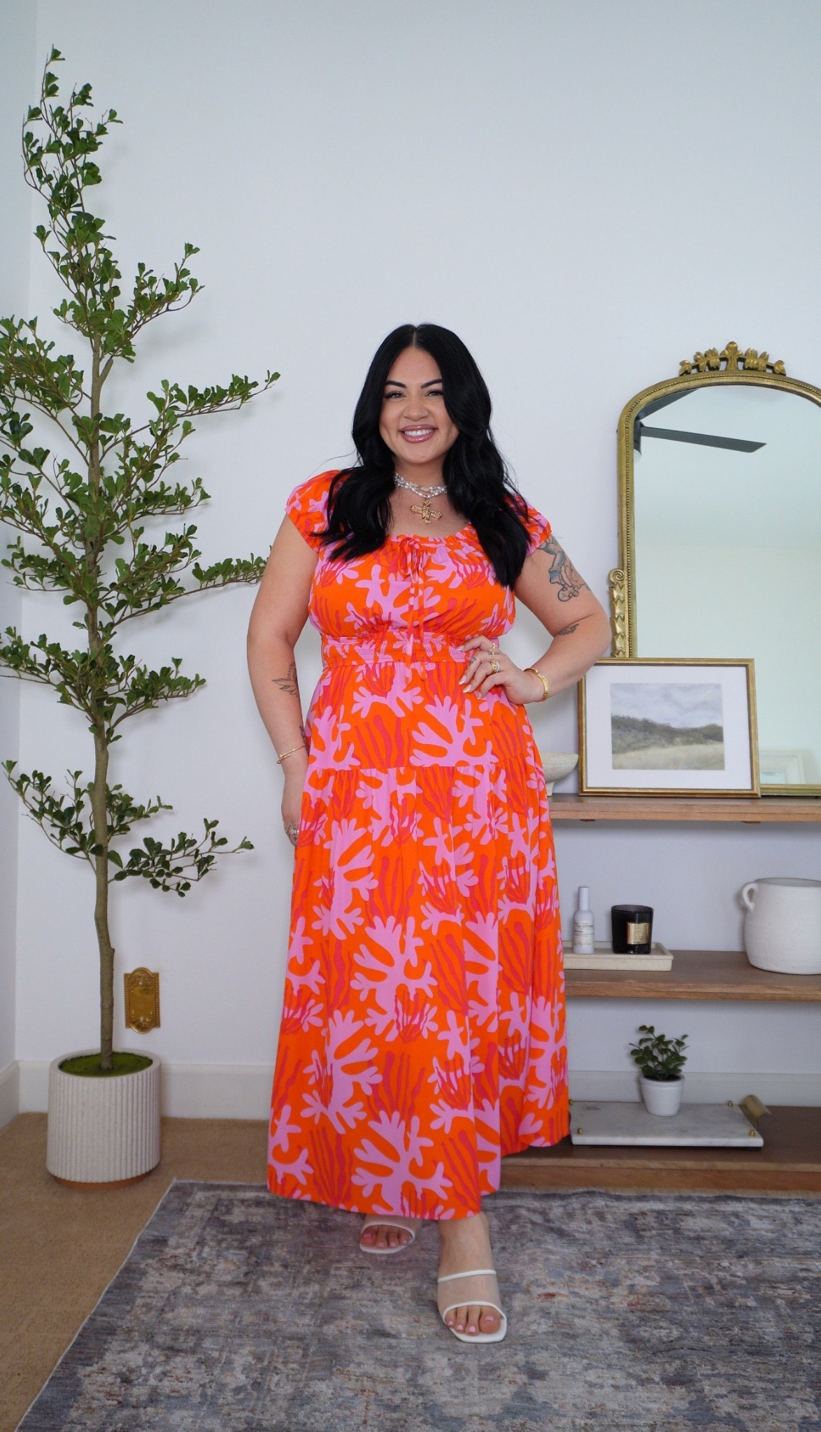 I'm wearing a size large for reference! 

 Amazon, wedding guest dress, Amazon dresses, floral dresses, vacay dress, vacation dress, beach dress, Tori block

#LTKgrwm #LTKWedding #LTKMidsize