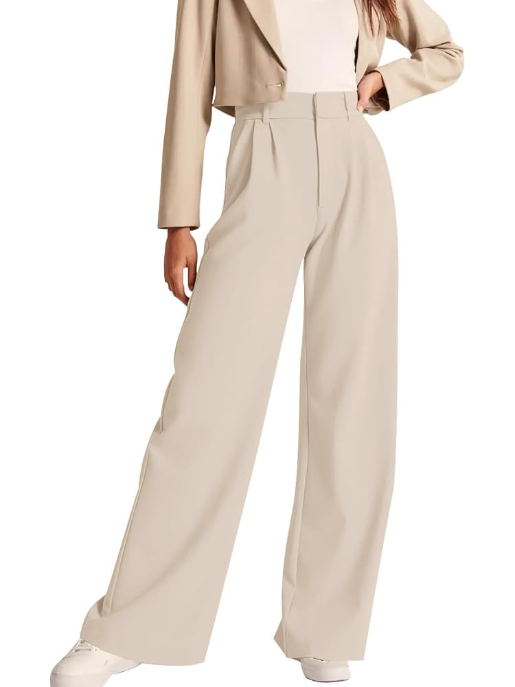 NIMIN High Waisted Work Pants for Women Business Casual Outfits 2025 Office Dress Pants Trousers ... | Amazon (US)