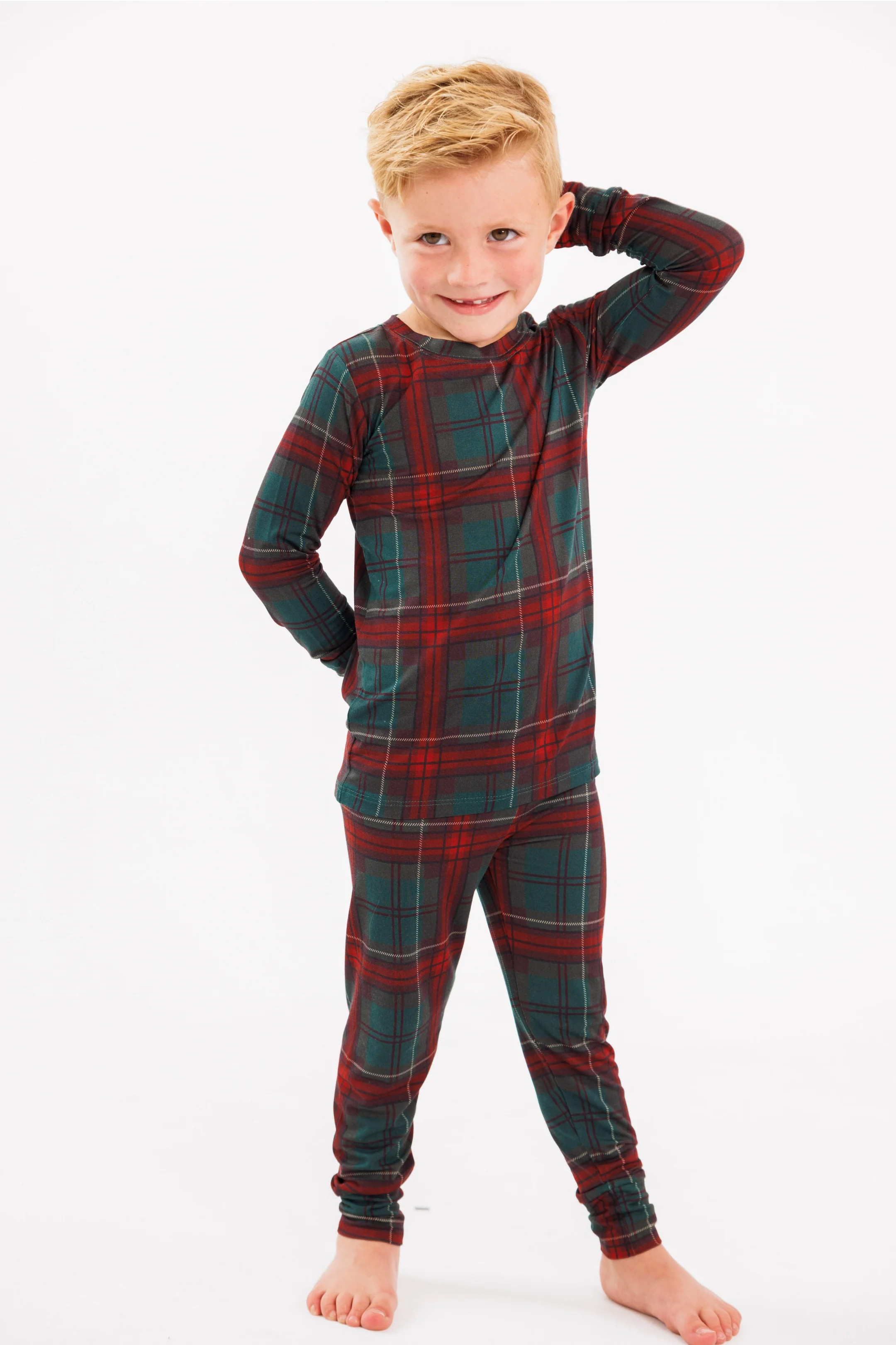 Holiday Heritage Plaid Two Piece Set | In My Jammers