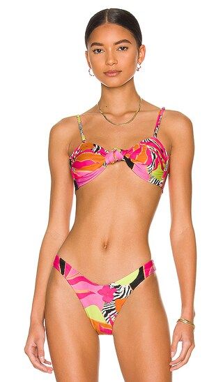 x REVOLVE Lucille Bikini Top in Multi | Revolve Clothing (Global)