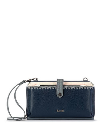 The Sak Iris Leather Smartphone Convertible Crossbody Wallet - Macy's | Macy's