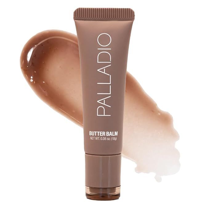 Palladio Butter Balm - Hydrating Lip Balm with Sheer Tint, Aloe, Peptides, Shea Butter, and Vegan... | Amazon (US)