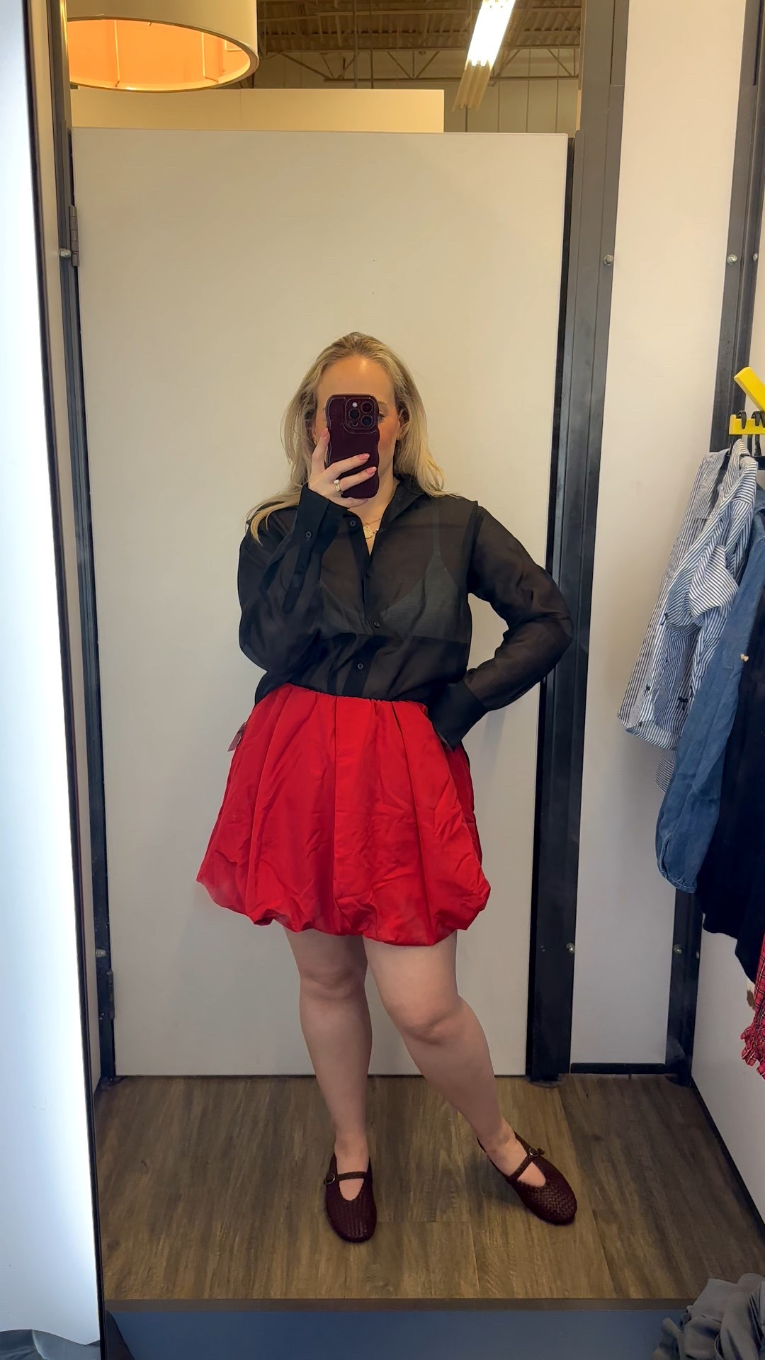 Sexy sheer shirt 

#LTKootd #LTKSeasonal #LTKSaleAlert